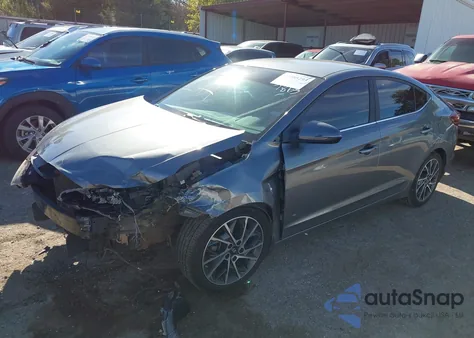 2019 Hyundai Elantra Limited из США, поврежденный, VIN 5NPD84LF7KH497863